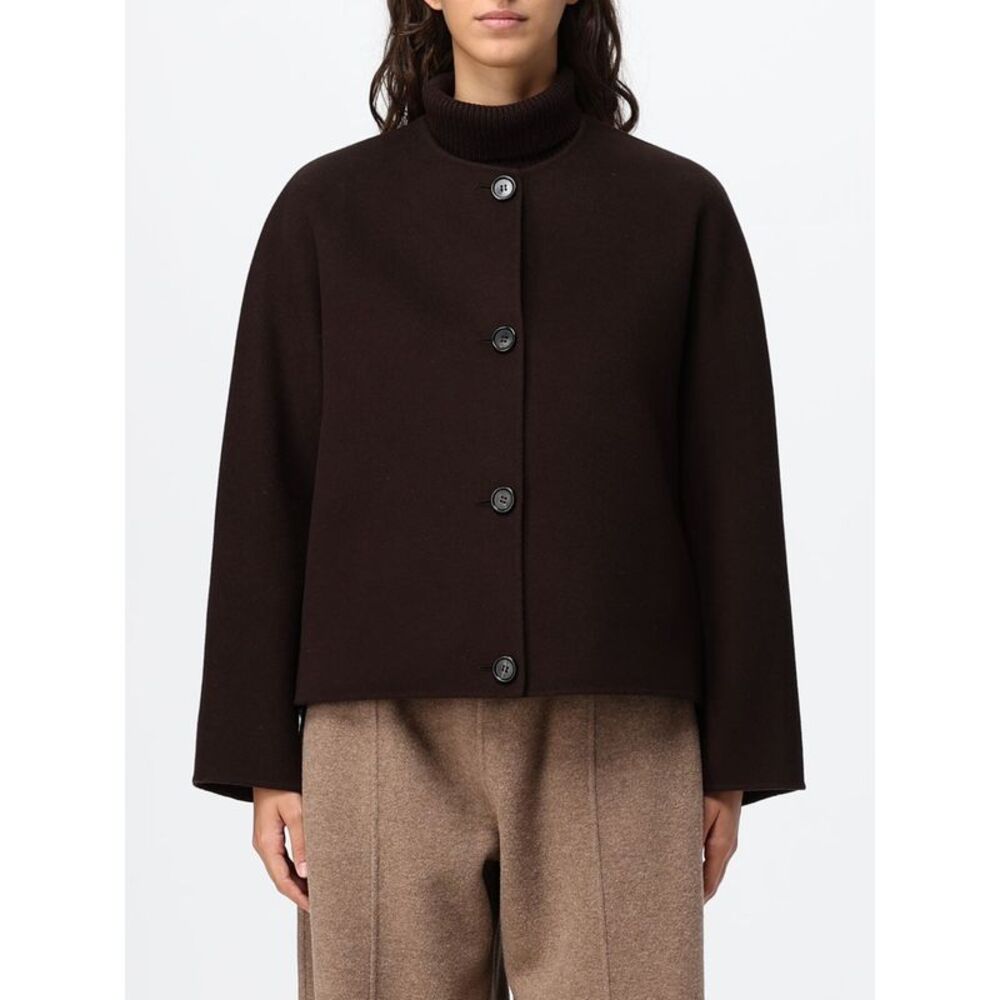 'S Max Mara Women 'S Max Mara Kate Short Pure Wool Coat With Sash Collar